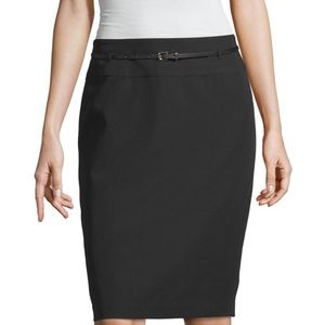 Black business skirt